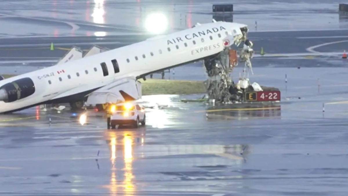 Two Pilots Killed After Plane Collides With Fire Truck On Runway At LaGuardia Airport
